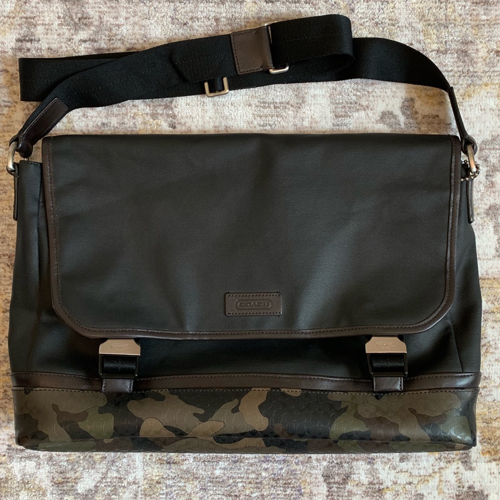 Coach laptop case